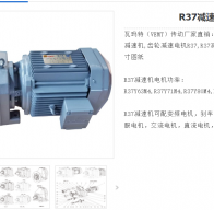 R37Ws-AM80-22.27-M1減速電機(jī)型號(hào)解析