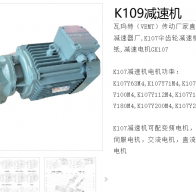 K109-LHN100LD4PF\i=126\無逆止器\M4減速電機型號解析